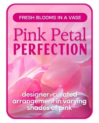 Pink Petal Perfection – Designer's Choice from Brennan's Secaucus Meadowlands Florist 