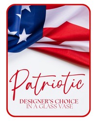 Patriotic Designer's Choice Flowers from Brennan's Secaucus Meadowlands Florist 