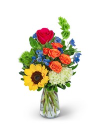 Vibrant As Your Love from Brennan's Secaucus Meadowlands Florist 