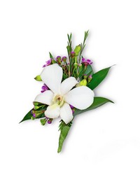 Flawless Boutonniere from Brennan's Secaucus Meadowlands Florist 