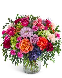 Prismatic Garden Mosaic from Brennan's Secaucus Meadowlands Florist 