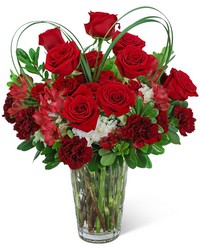 Showstopping Heart of Love from Brennan's Secaucus Meadowlands Florist 