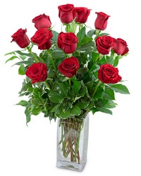 Refined Dozen Red Roses from Brennan's Secaucus Meadowlands Florist 