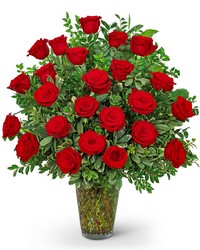 Two Dozen Elegant Red Roses from Brennan's Secaucus Meadowlands Florist 