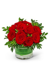 One Dozen Rosy Posy Red Roses from Brennan's Secaucus Meadowlands Florist 