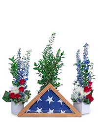 Freedom Tribute from Brennan's Secaucus Meadowlands Florist 