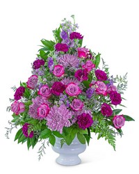 Gracefully Majestic Urn from Brennan's Secaucus Meadowlands Florist 