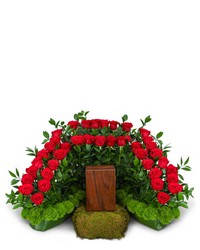 One Sweet Day Urn Tribute from Brennan's Secaucus Meadowlands Florist 