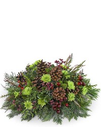 Trimmed in Tradition Centerpiece from Brennan's Secaucus Meadowlands Florist  Trimmed in Tradition Centerpiece from Brennan's Secaucus Meadowlands Florist
